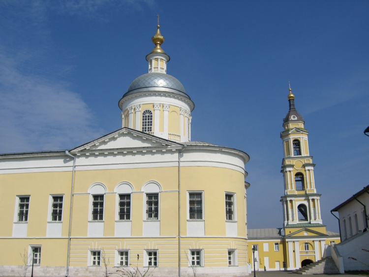 Богоявленский Старо-Голутвин монастырь. Церковь Сергия Радонежского, Коломна (Коломенский городской округ, Московская область). фасады