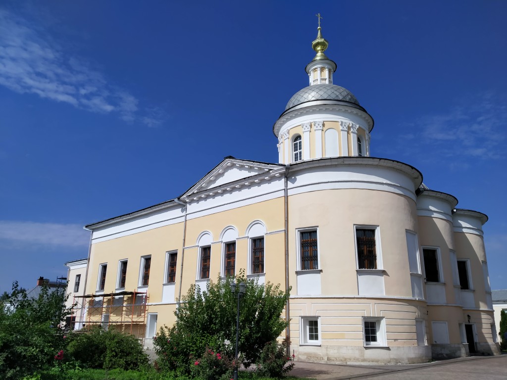 Богоявленский Старо-Голутвин монастырь. Церковь Сергия Радонежского, Коломна (Коломенский городской округ, Московская область). фасады