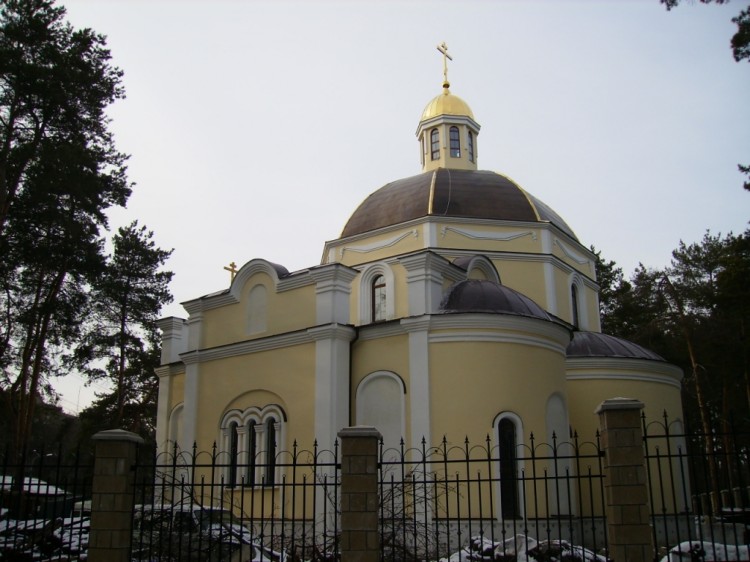 Церковь Покрова Пресвятой Богородицы при Центральной городской больнице, Жуковский (Раменский район и гг. Бронницы, Жуковский, Московская область). фасады