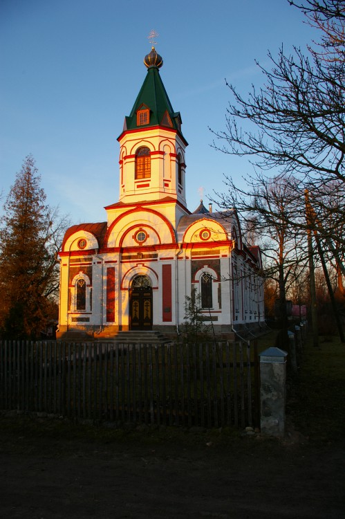 Церковь Преображения Господня, Яунелгава (Айзкраукльский край, Латвия). фасады