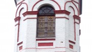 Церковь Спаса Преображения, Окно колокольни.<br>, Яунелгава, Айзкраукльский край, Латвия