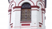 Церковь Преображения Господня, Окно колокольни.<br>, Яунелгава, Айзкраукльский край, Латвия