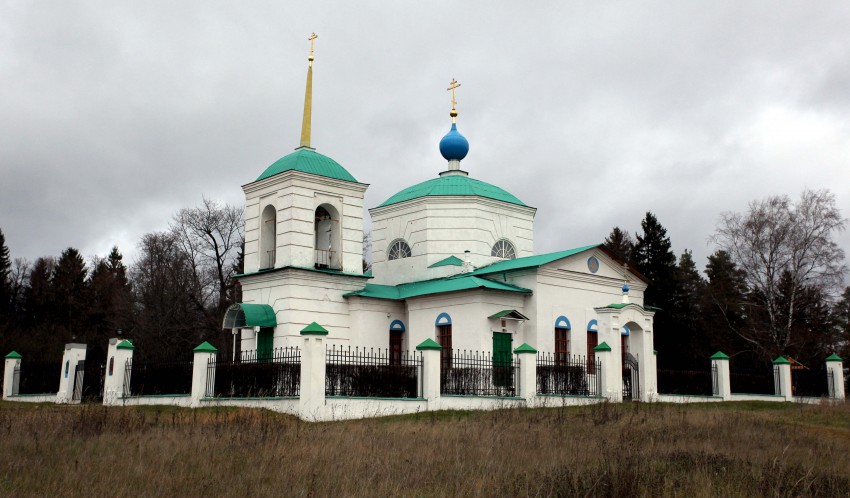 Огниково. Церковь Покрова Пресвятой Богородицы. фасады