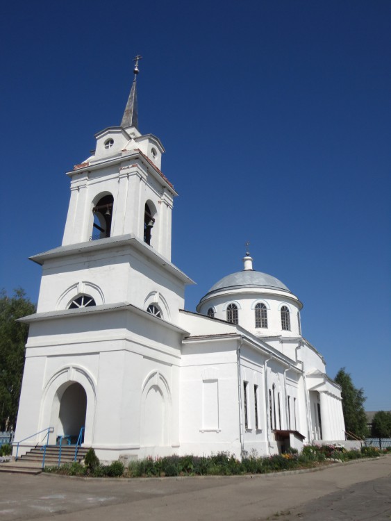 Большое Окулово. Церковь Воздвижения Креста Господня. фасады