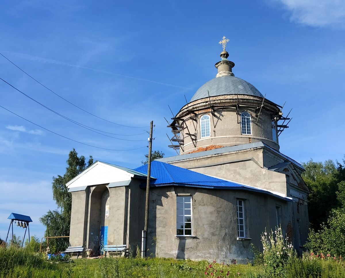 Церковь Покрова Пресвятой Богородицы, Поздняково (Навашинский район, Нижегородская область). фасады