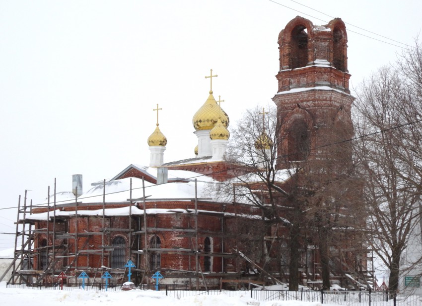 Церковь Троицы Живоначальной, Польцо (Вачский район, Нижегородская область). документальные фотографии
