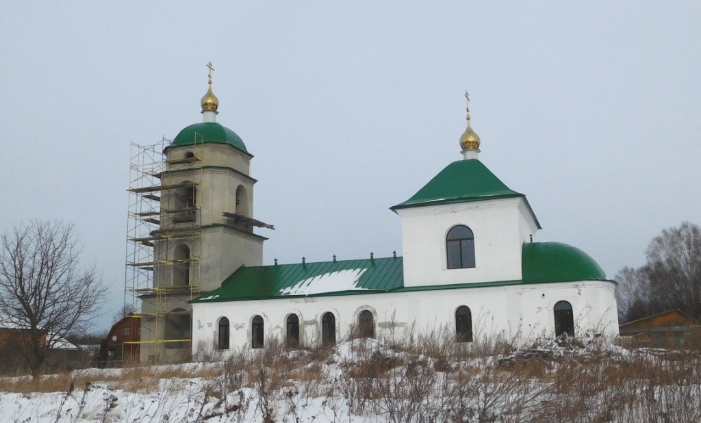 Александрово. Церковь Казанской иконы Божией Матери. документальные фотографии