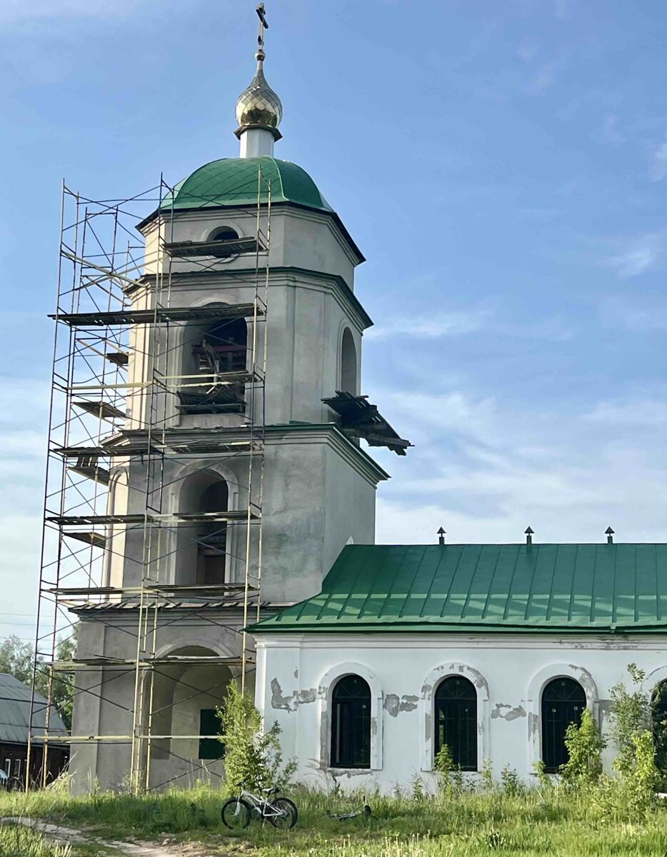 Церковь Казанской иконы Божией Матери, Александрово (Вачский район, Нижегородская область). документальные фотографии
