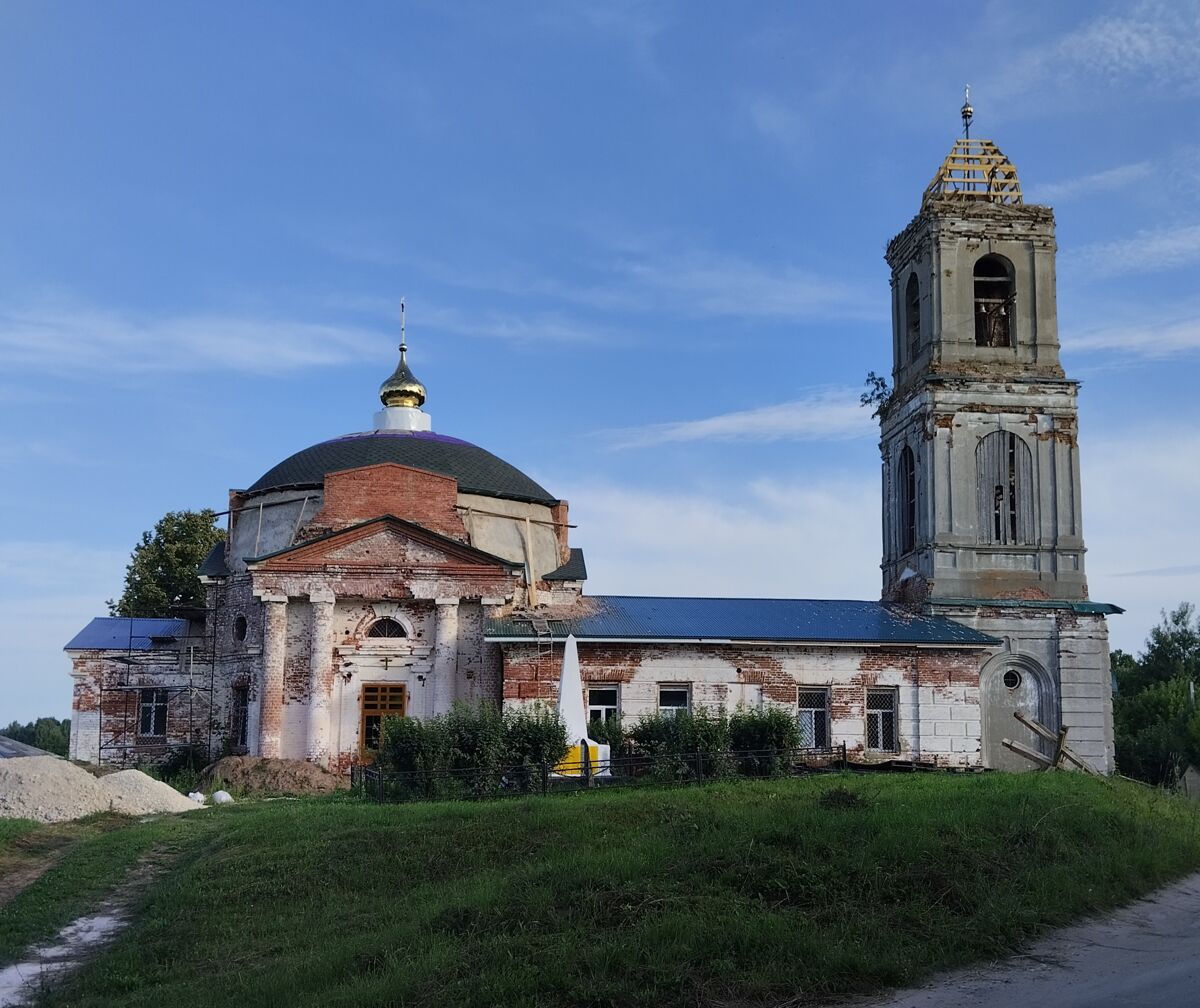 Церковь Николая Чудотворца, Монаково (Навашинский район, Нижегородская область). фасады
