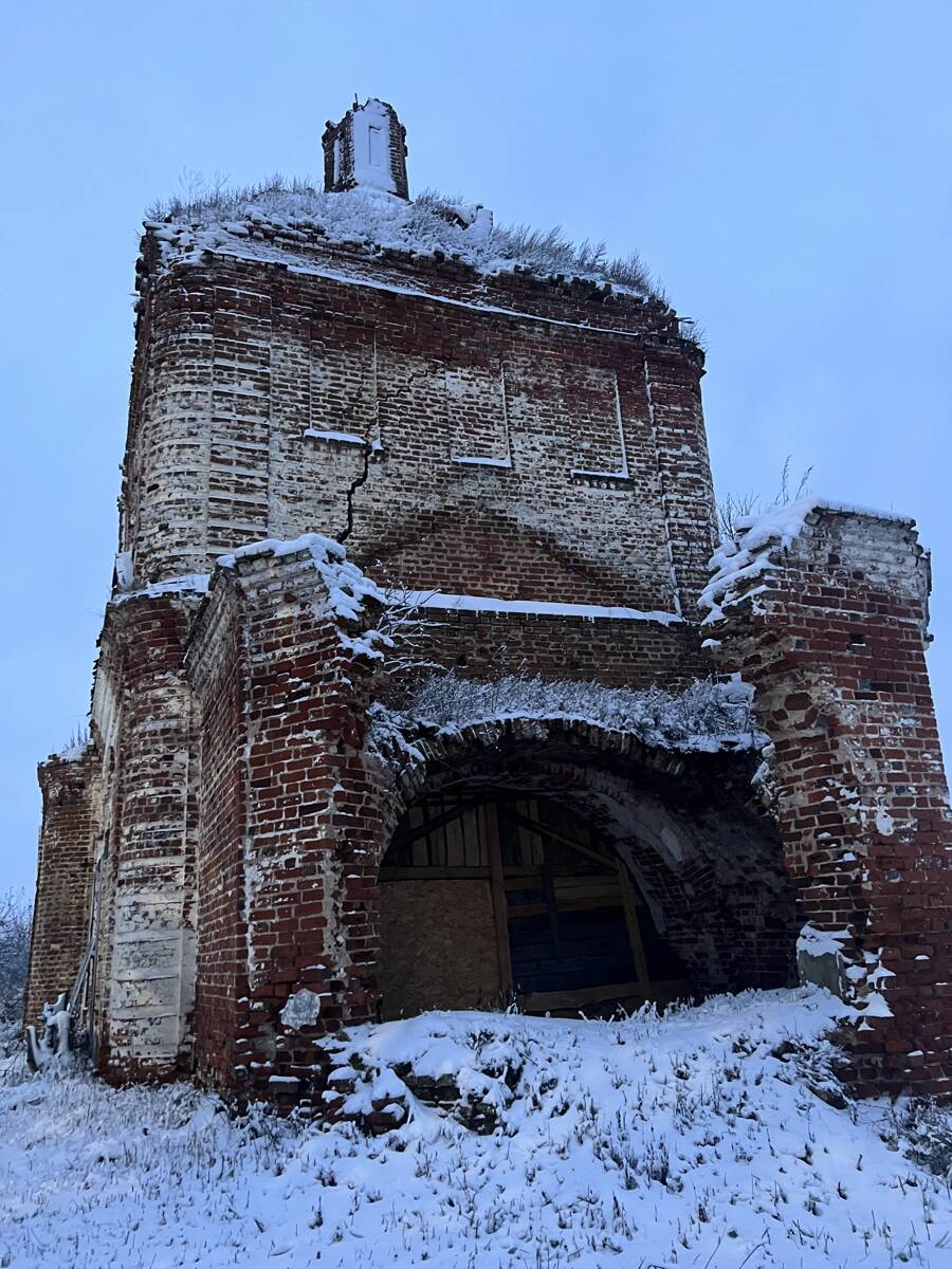 Спас-Седчено. Церковь Спаса Преображения. фасады