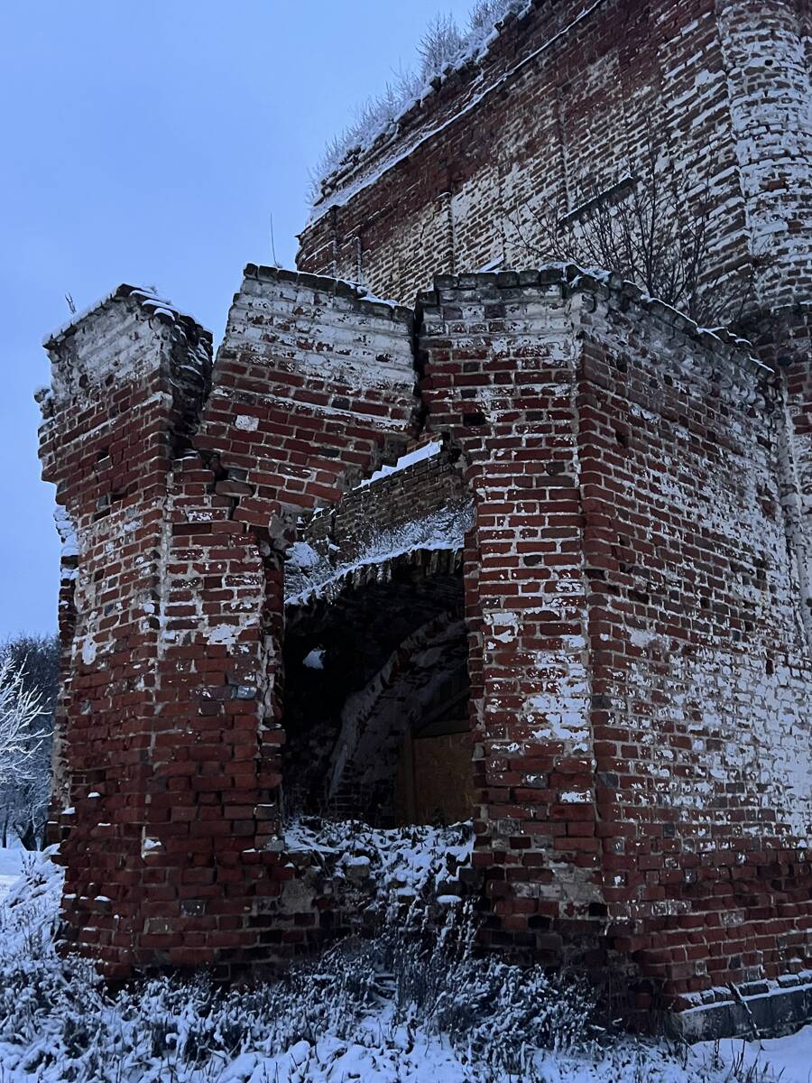 Спас-Седчено. Церковь Спаса Преображения. архитектурные детали