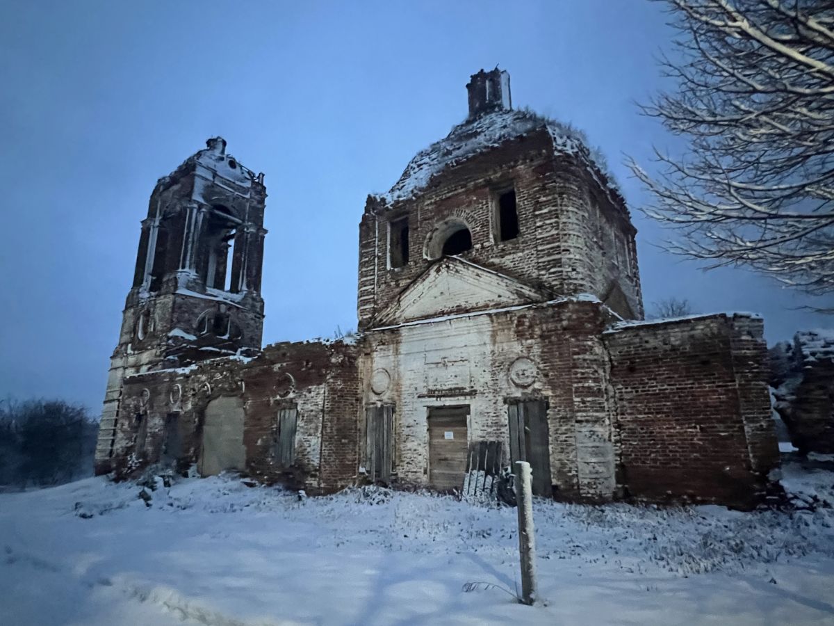 Спас-Седчено. Церковь Спаса Преображения. фасады