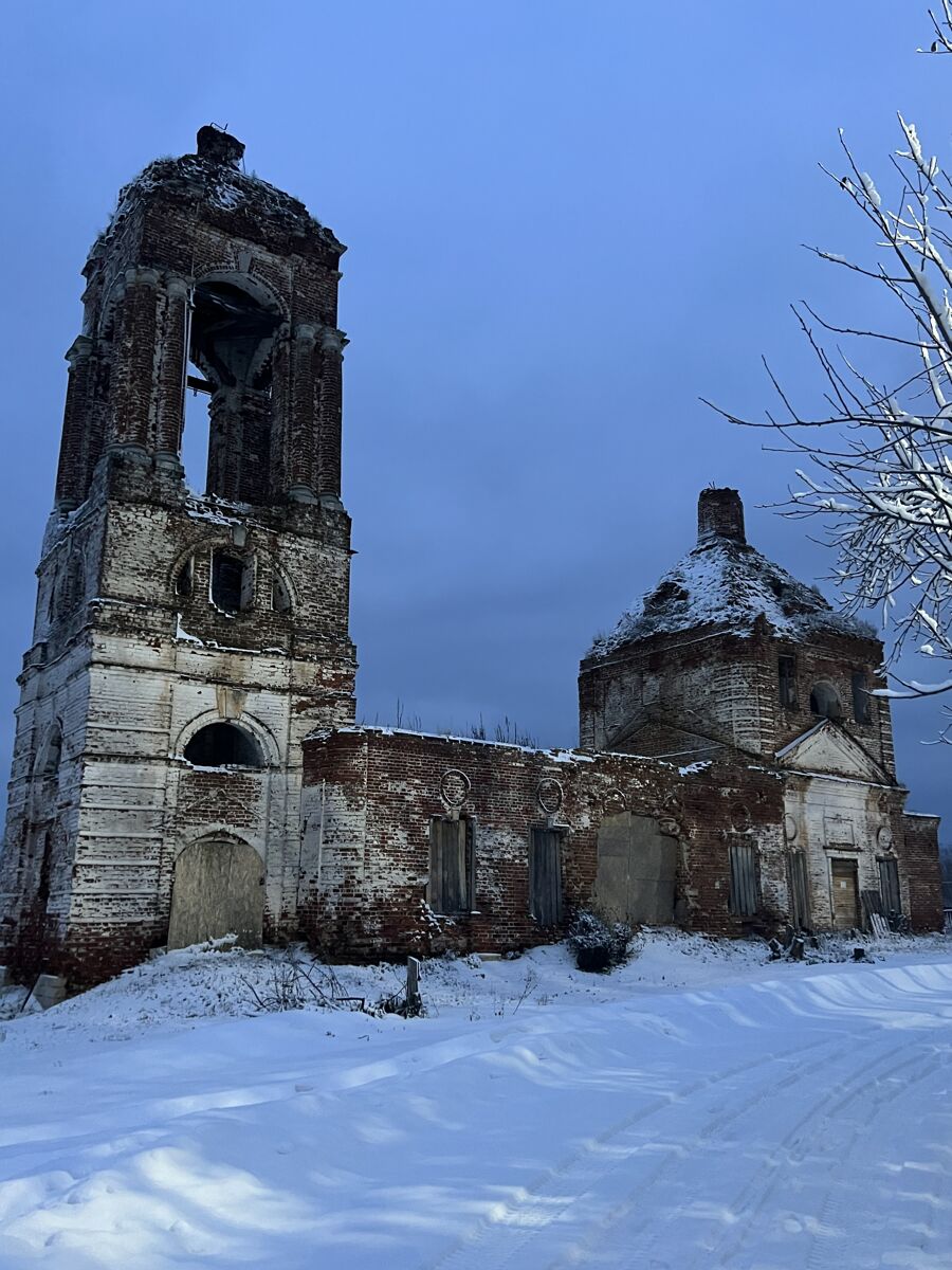 Церковь Преображения Господня, Спас-Седчено (Навашинский район, Нижегородская область). фасады