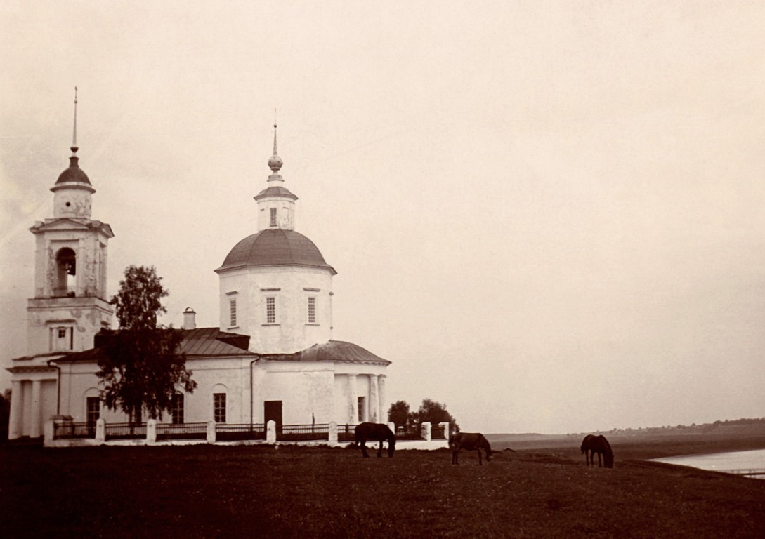 Черкизово. Церковь Успения Пресвятой Богородицы. архивная фотография, 1897—1915 год.Автор:Е.В.Шервинский. с сайта https://pastvu.com/p/302722