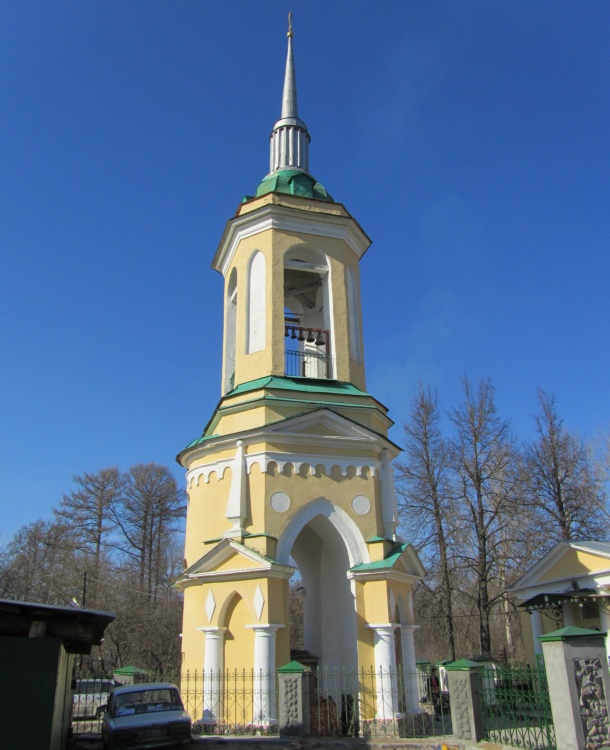 Церковь Николая Чудотворца, Черкизово (Коломенский городской округ, Московская область). фасады, колокольня
