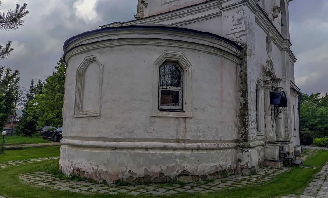 Церковь Николая Чудотворца, Стрелково (Подольский городской округ, Московская область). архитектурные детали, Апсида