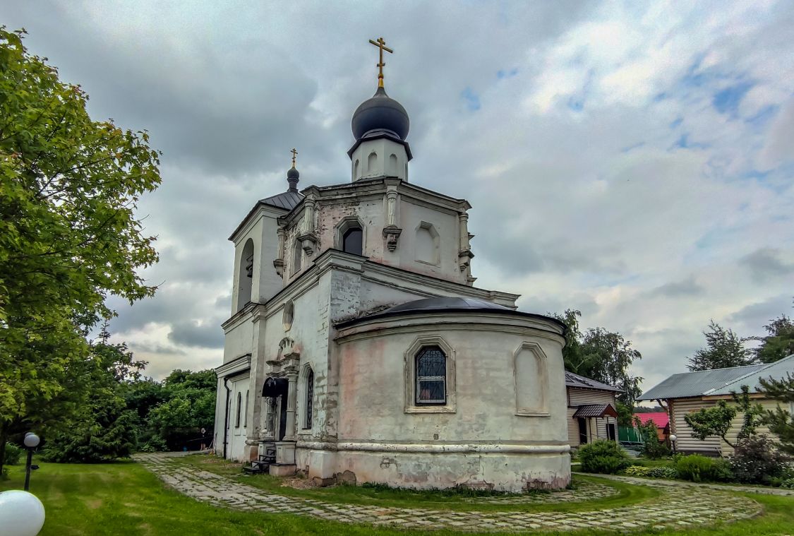Стрелково. Церковь Николая Чудотворца. фасады, Вид с востока