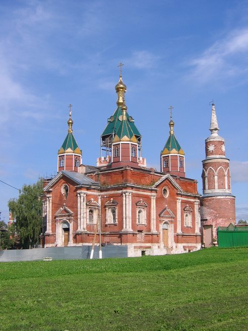 Брусенский Успенский монастырь. Собор Воздвижения Креста Господня, Коломна (Коломенский городской округ, Московская область). фасады