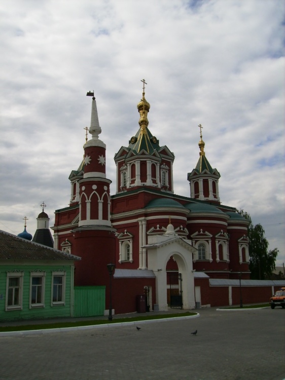 Брусенский Успенский монастырь. Собор Воздвижения Креста Господня, Коломна (Коломенский городской округ, Московская область). фасады