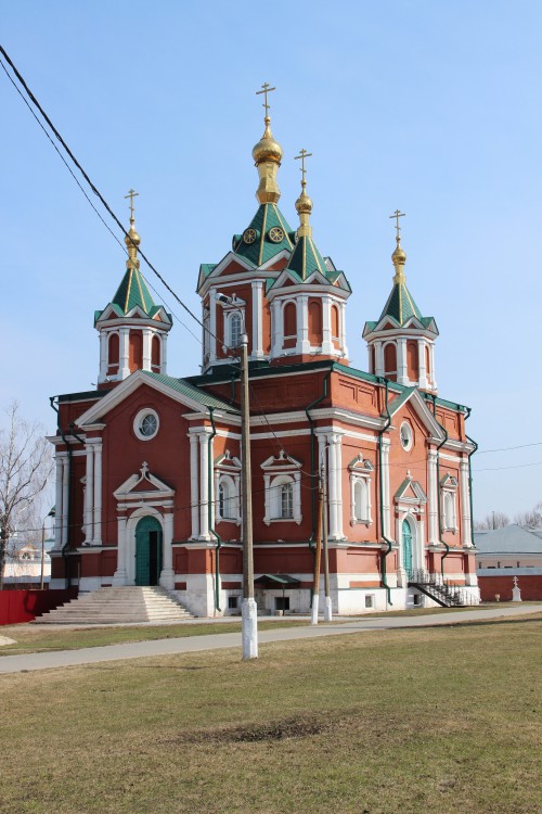 Брусенский Успенский монастырь. Собор Воздвижения Креста Господня, Коломна (Коломенский городской округ, Московская область). фасады