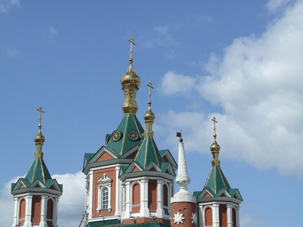 Брусенский Успенский монастырь. Собор Воздвижения Креста Господня, Коломна (Коломенский городской округ, Московская область). архитектурные детали