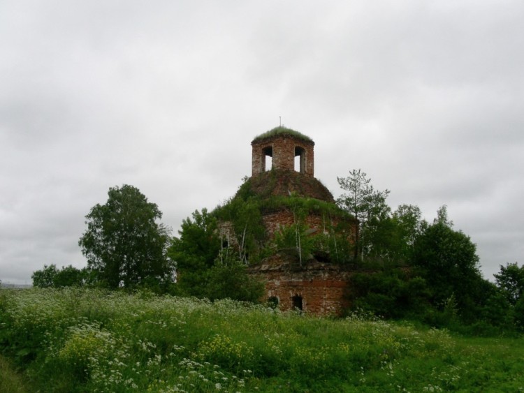 Церковь Успения Пресвятой Богородицы, Вепри (Вепрея) (Заокский район, Тульская область). дополнительная информация, вид с северо-запада