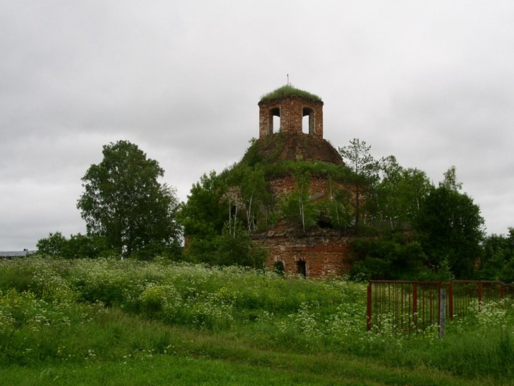 Церковь Успения Пресвятой Богородицы, Вепри (Вепрея) (Заокский район, Тульская область). дополнительная информация, вид с северо-запада