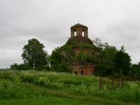 Церковь Успения Пресвятой Богородицы, вид с северо-запада<br>, Вепри (Вепрея), Заокский район, Тульская область