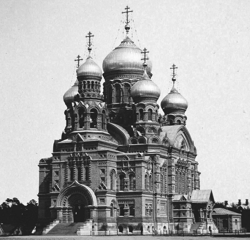 Собор Николая Чудотворца, Лиепая (Лиепая, город, Латвия). архивная фотография, Общий вид собора