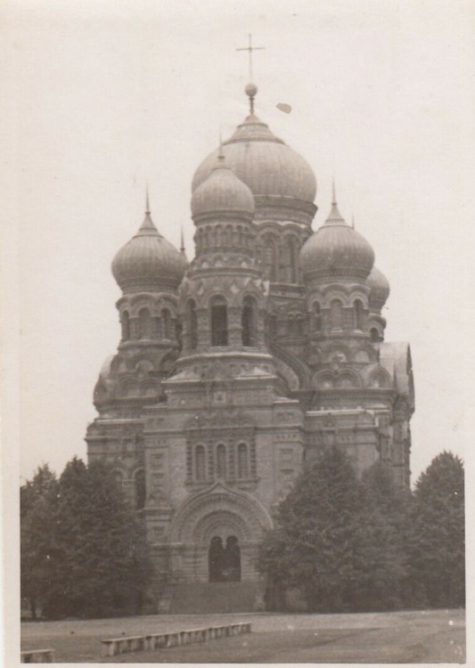 Лиепая. Собор Николая Чудотворца. архивная фотография, Фото 1941 г. с аукциона e-bay.de