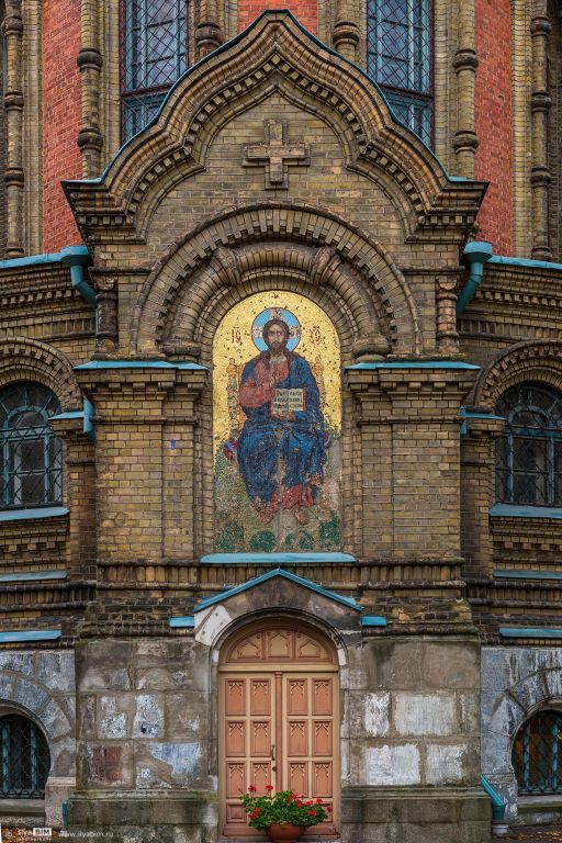 Собор Николая Чудотворца, Лиепая (Лиепая, город, Латвия). архитектурные детали, восточный фасад