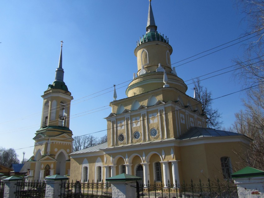 Черкизово. Церковь Николая Чудотворца. фасады, вид с юго-востока