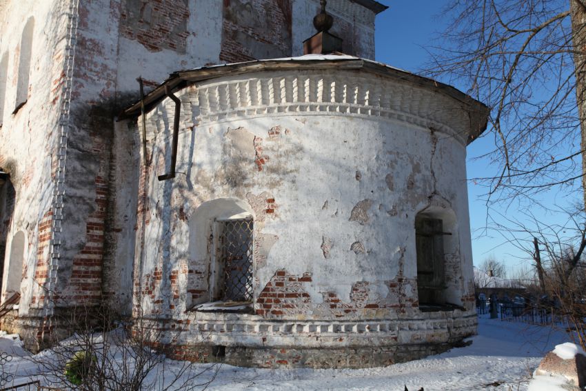Церковь Рождества Пресвятой Богородицы, Слизнево (Тутаевский район, Ярославская область). архитектурные детали
