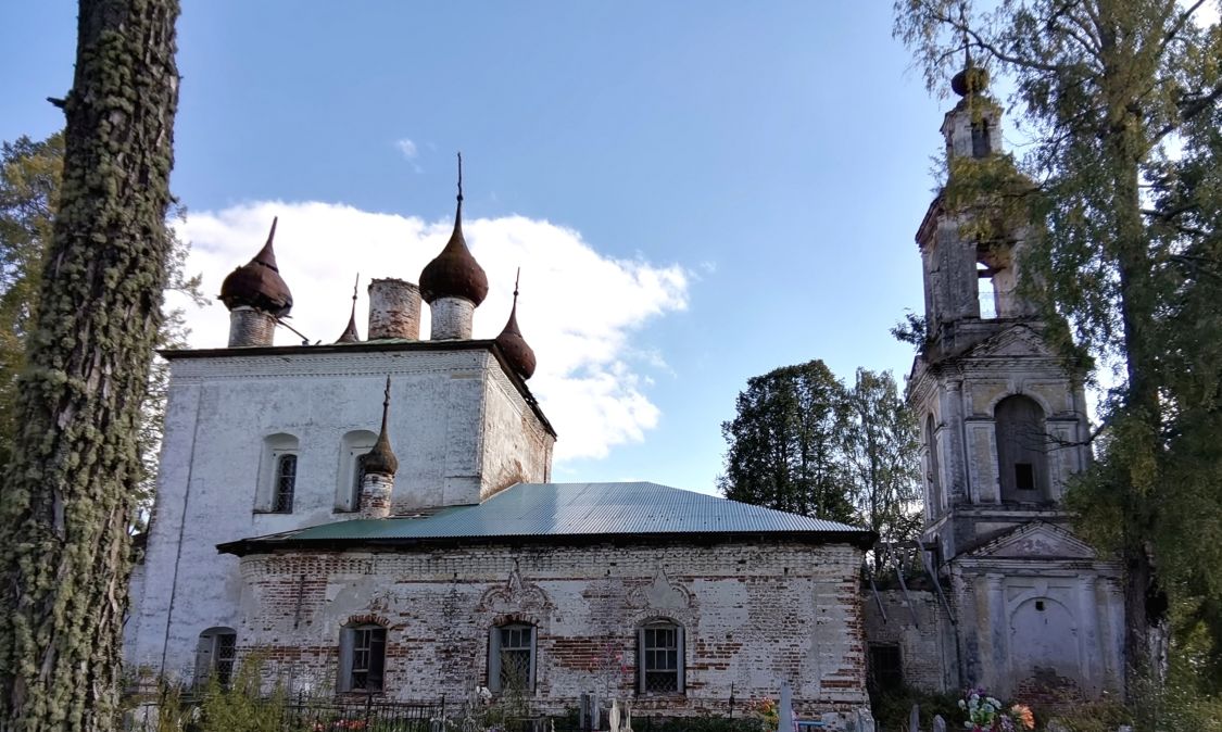 Слизнево. Церковь Рождества Пресвятой Богородицы. фасады