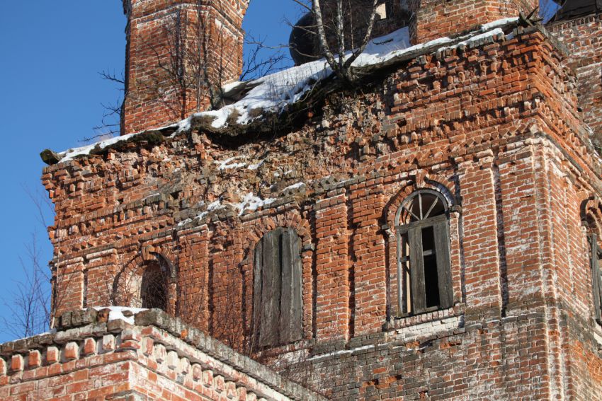 Церковь Рождества Пресвятой Богородицы, Теляково (Тутаевский район, Ярославская область). архитектурные детали