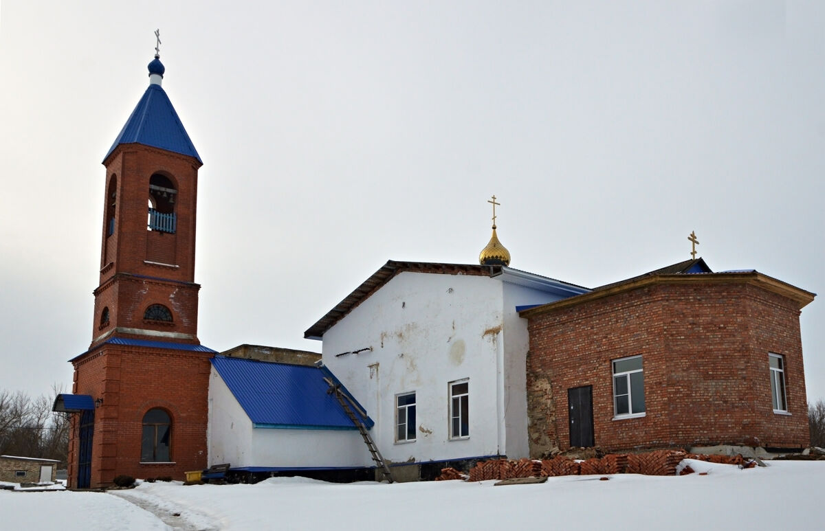 Старая Ведуга. Церковь Покрова Пресвятой Богородицы. фасады