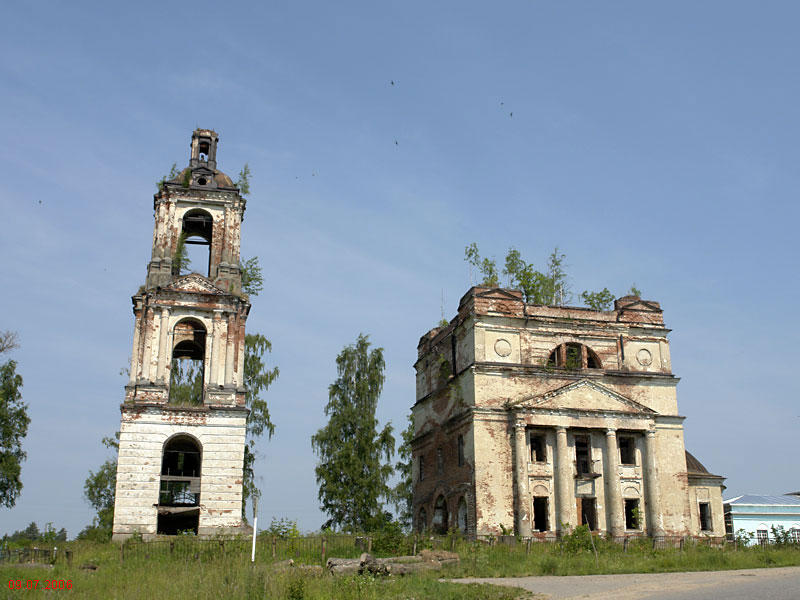 Церковь Николая Чудотворца, Николо-Корма (Рыбинский район, Ярославская область). фасады