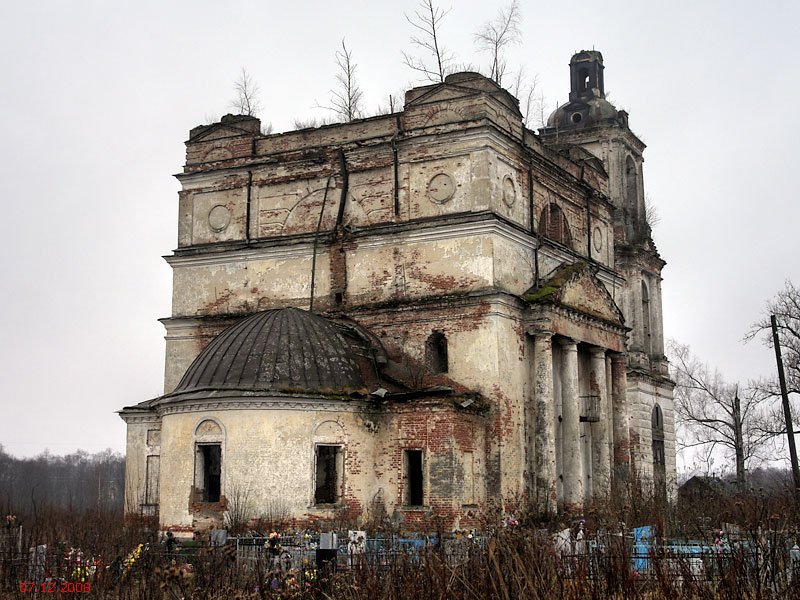 Церковь Николая Чудотворца, Николо-Корма (Рыбинский район, Ярославская область). фасады