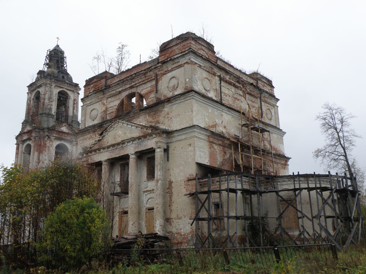 Церковь Николая Чудотворца, Николо-Корма (Рыбинский район, Ярославская область). фасады