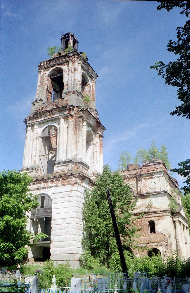 фасады. Церковь Николая Чудотворца, Николо-Корма (Рыбинский район, Ярославская область)