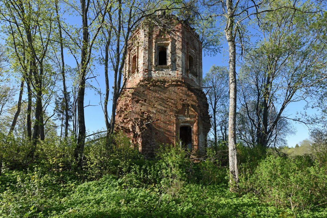 Церковь Троицы Живоначальной, Бросно (Андреапольский район, Тверская область). фасады, Южный фасад