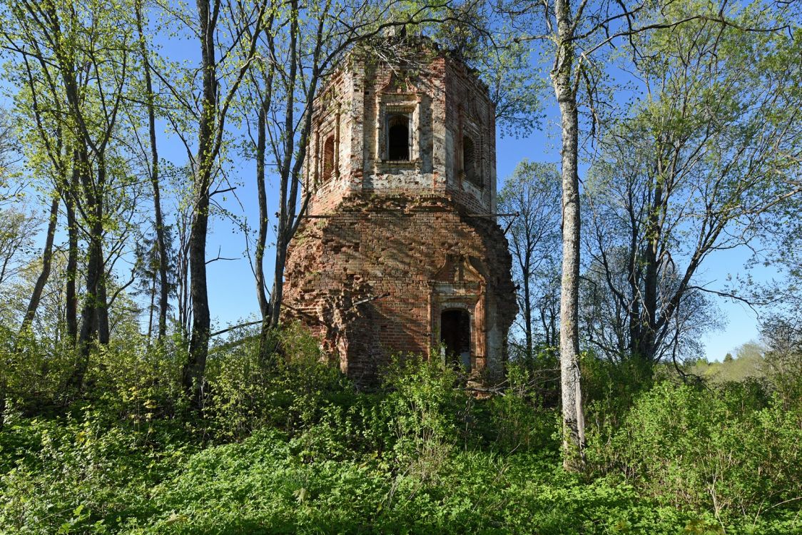 Бросно. Церковь Троицы Живоначальной. фасады, Южный фасад