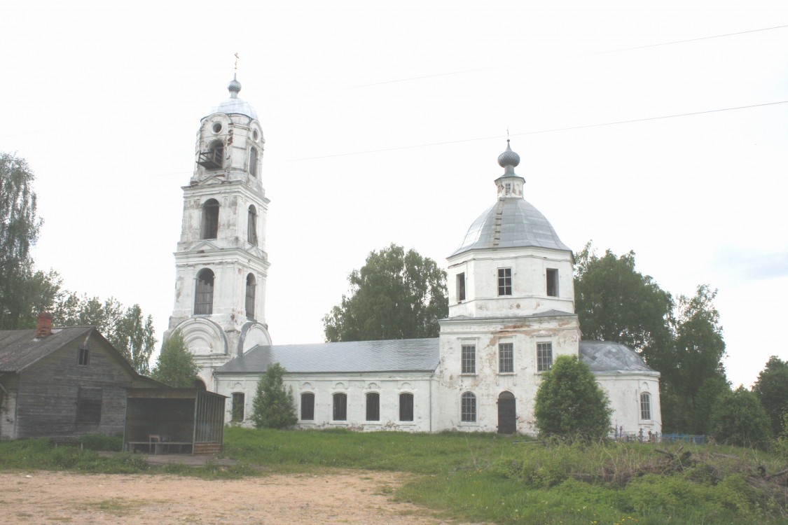 Церковь Покрова Пресвятой Богородицы, Болонино (Краснохолмский район, Тверская область). фасады