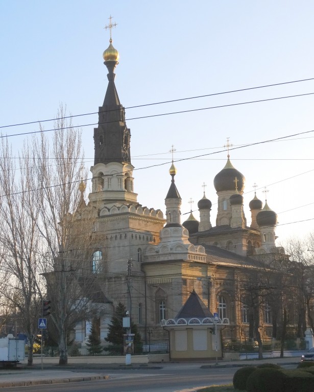 Николаев. Церковь Касперовской иконы Божией Матери. фасады