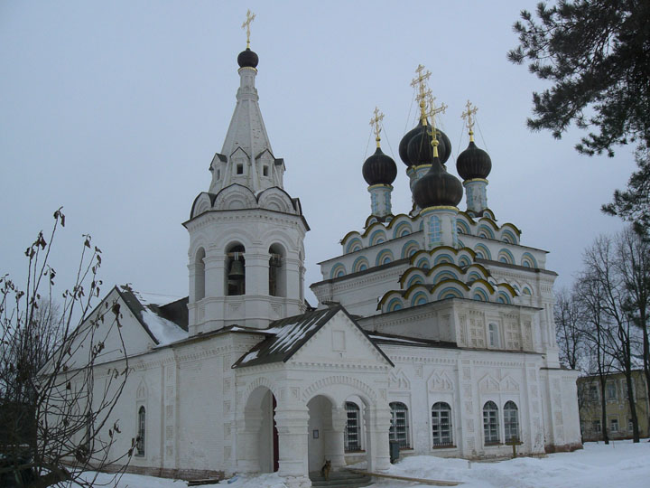 Троицкий Александро-Невский монастырь. Собор Александра Невского, Акатово (Клинский городской округ, Московская область). фасады, 		      