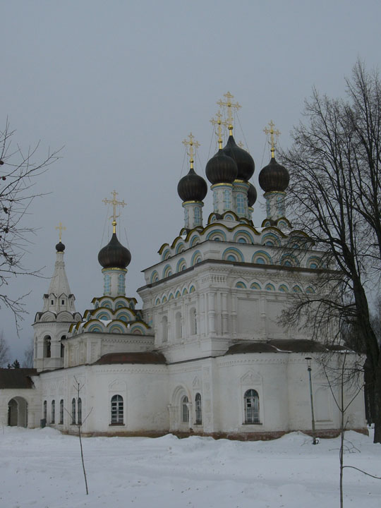 Троицкий Александро-Невский монастырь. Собор Александра Невского, Акатово (Клинский городской округ, Московская область). фасады, 		      