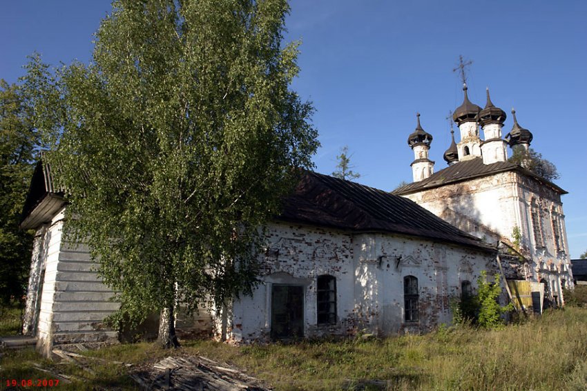 Церковь Рождества Христова, Устюжна (Устюженский район, Вологодская область). фасады
