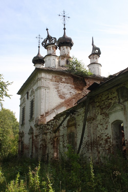 Церковь Рождества Христова, Устюжна (Устюженский район, Вологодская область). фасады