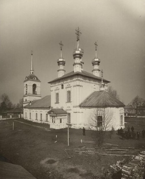 Церковь Рождества Христова, Устюжна (Устюженский район, Вологодская область). архивная фотография, Фото 1912 г. Собрание ГИМ. Номер в ГК 52311838