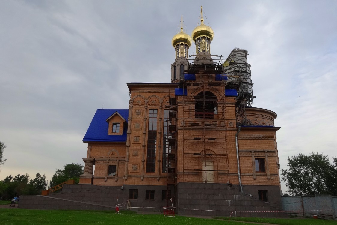 Церковь Рождества Пресвятой Богородицы в Рыбацком, Невский район (Санкт-Петербург, г. Санкт-Петербург). документальные фотографии, южный фасад